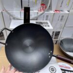 30cm Japanese Iron Work Pan With Lid - Image 6