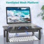 Multifunctional Laptop/Monitor Heightening Rack With Drawer