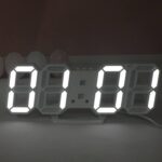 3D LED Alarm Clock - Image 3