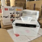 4pcs BPA Free Airtight Food Storage Containers.