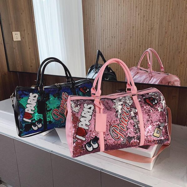 Sequin Duffle Bag