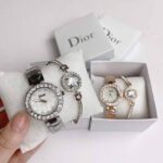 2pcs Dior Wristwatch & Bracelet Set - Image 2