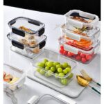 3pcs Acrylic Fresh Keeping Food Storage Set