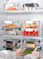 3pcs Acrylic Fresh Keeping Food Storage Set - Image 2