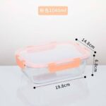 10pcs Borosilicate Glass Food Storage Containers With Locking Lids - Image 2