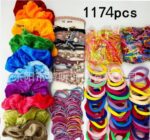 1174pcs Baby Girls Hair Accessories Set - Image 2