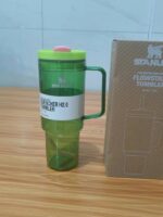 40oz Stanley Quencher Plastic Straw Cup - Image 2