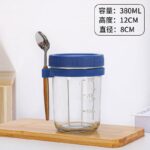 380ml Oatmeal Jars With Spoon - Image 3