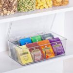 8 Grids Acrylic Tea Bags Storage Box - Image 3
