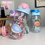 480ml Cartoon Character Water Bottle - Image 4