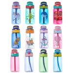 480ml Cartoon Character Water Bottle