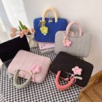 Puffy Shockproof Quilted Laptop Bag