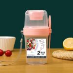 2 Way Salad Cup With Fork - Image 5