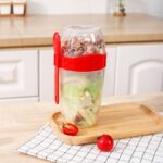 870ml Salad Cup With Fork - Image 4