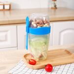 870ml Salad Cup With Fork - Image 3