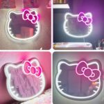 30*36cm USB Hello Kitty Neon Mirror - Image 3