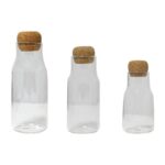 High Borosilicate Cork Sealed Storage Jar - Image 3