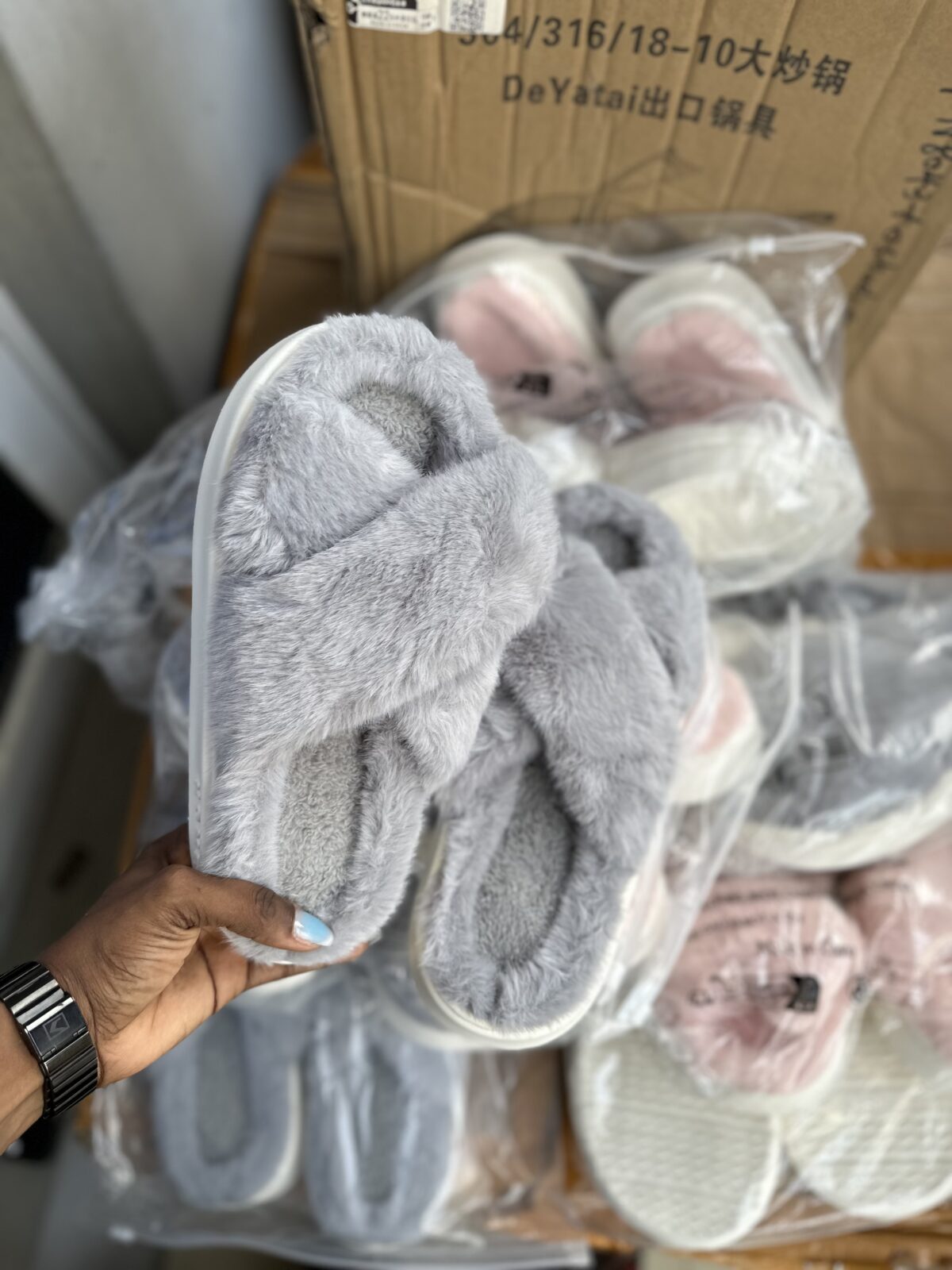 Indoor Warm Cotton Slippers - Image 3