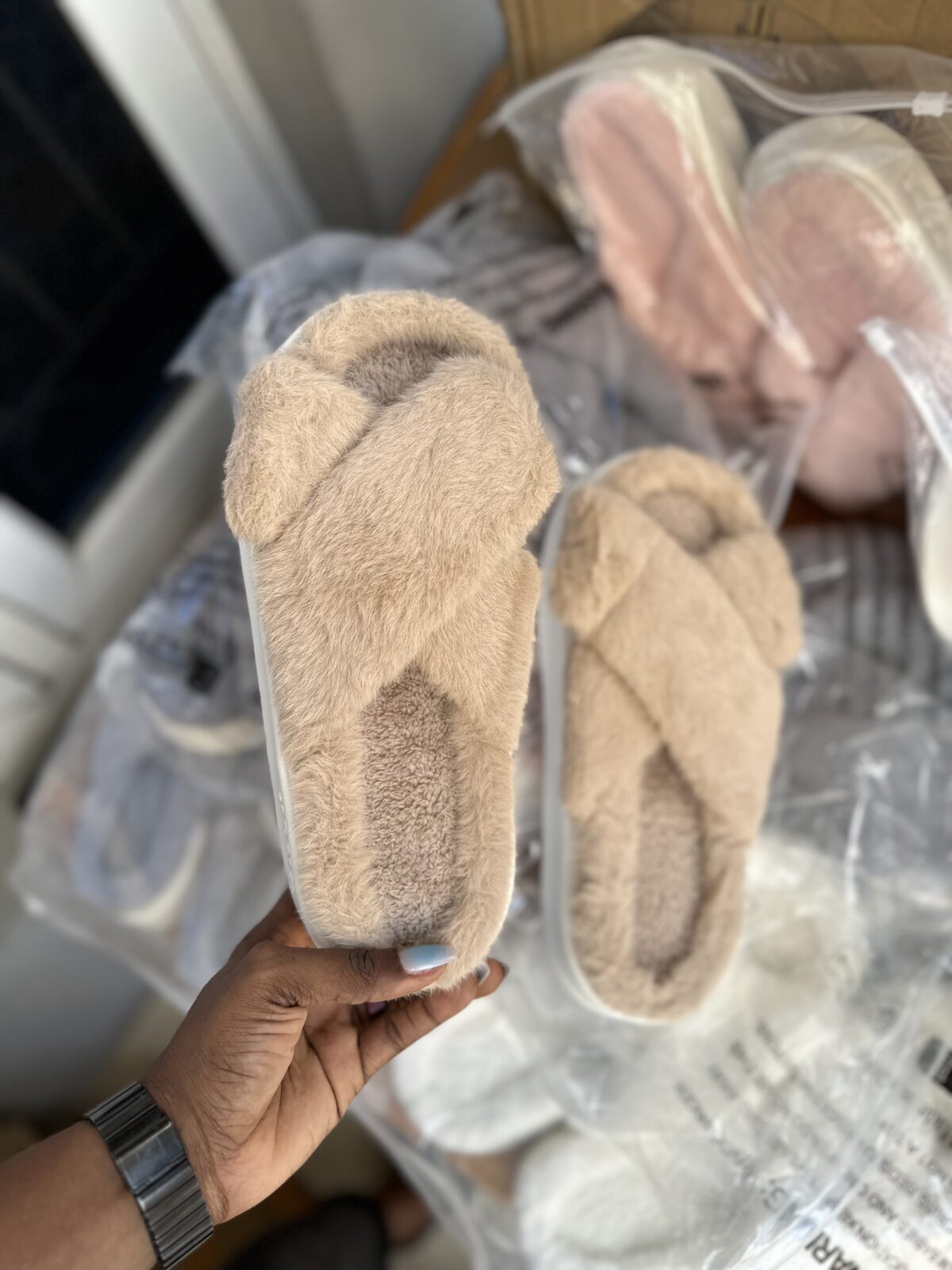 Indoor Warm Cotton Slippers - Image 2