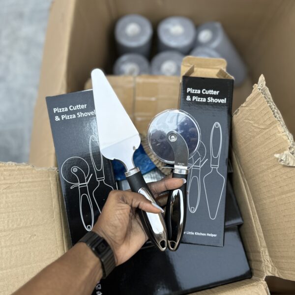 2pcs Pizza Cutter & Shovel set