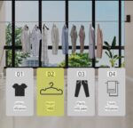 4.2m Retracting Indoor Laundry Line- White - Image 4