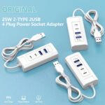Portable 4 Plug Power Adapter - Image 3