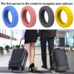 8pcs Noise Reduction Silicon Caster Covers For Suitcases - Image 2