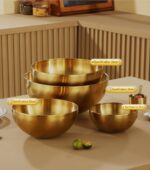 4pcs Korean Stainless Steel Mixing Bowls Set - Image 4