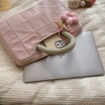 Puffy Shockproof Quilted Laptop Bag - Image 2