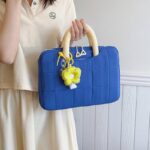 Puffy Shockproof Quilted Laptop Bag - Image 3