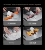 Double Sided Stainless Steel Cutting Board - Image 4