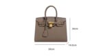 30cm Hermes Etoupe High End Versatile Bag - Image 2