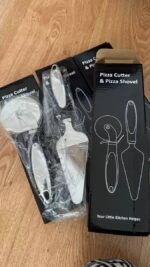 2pcs Pizza Cutter & Shovel set - Image 2