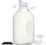 2L Scale Glass Milk/Juice Bottle with Handle & Spout - Image 6