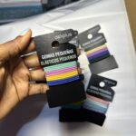 12pcs Multicolored Elastic Hairbands