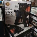 18 Jar Rotating Spice Rack With Labels, Marker & Funnel - Image 3