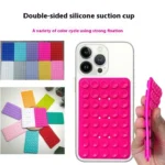 Double Sided Silicon Suction Phone Holder