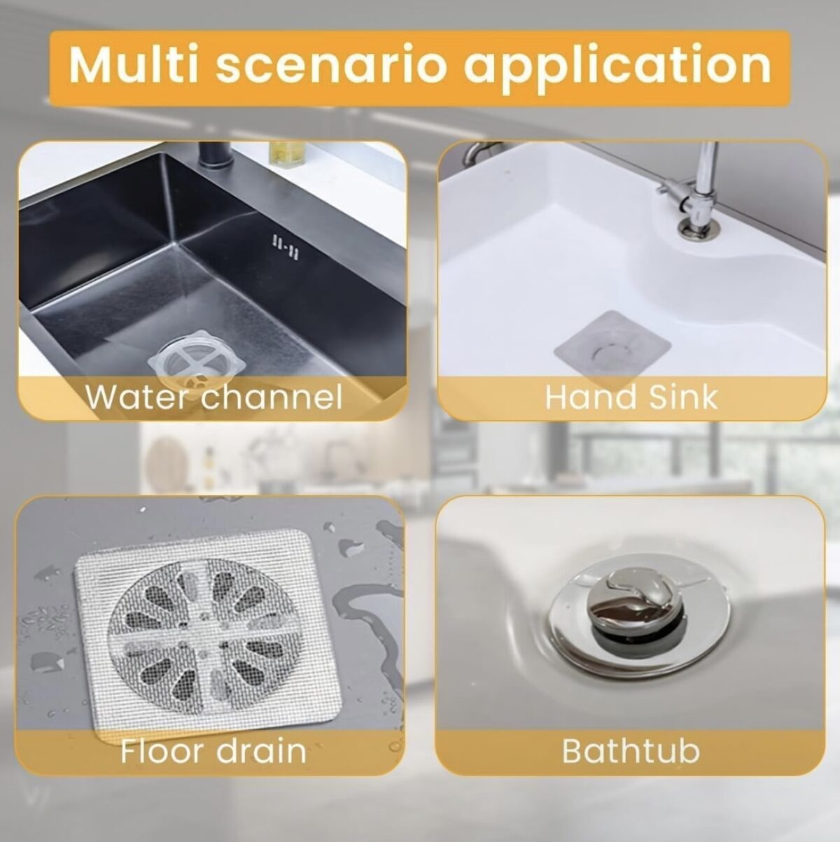 Disposable Shower Drain Hair Catcher - Image 2