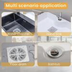 Disposable Shower Drain Hair Catcher - Image 2