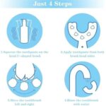 Kids U Shaped Silicon Toothbrush - Image 3