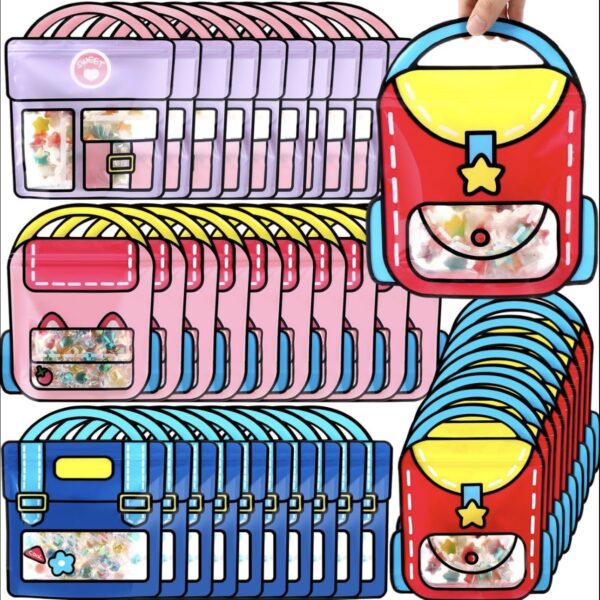 6pcs Cartoon Goody Bags for Kids