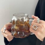 350ml Iced Tea/Latte Borosilicate Glass Cup - Image 3