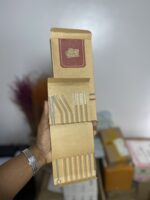 6pcs Clear Glass Straws with Cleaning Brushes - Image 2