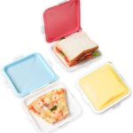 Silicone Sandwich Storage with Snap-Off