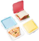 Silicone Sandwich Storage with Snap-Off