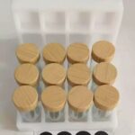 12pcs Glass Spice Jars with Accessories - Image 2