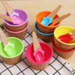 Kids Ice Cream Desert Cup & Spoon