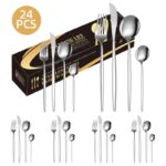 24pcs Stainless Steel Cutlery Set - Image 2