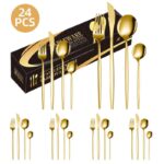 24pcs Stainless Steel Cutlery Set