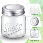 6pcs*60ml Mason Jar Shot Bottles Set - Image 2
